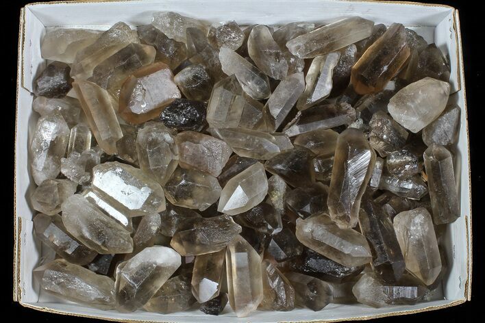 Lot: Lbs Smoky Quartz Crystals (-) - Brazil #77829